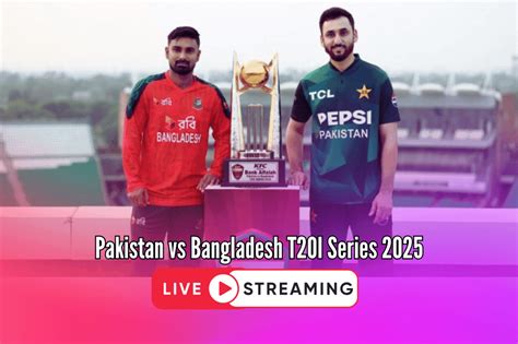 Pakistan vs Bangladesh .